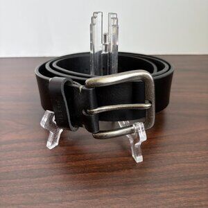 Fossil Men's Leather Black Belt Size 105/42
